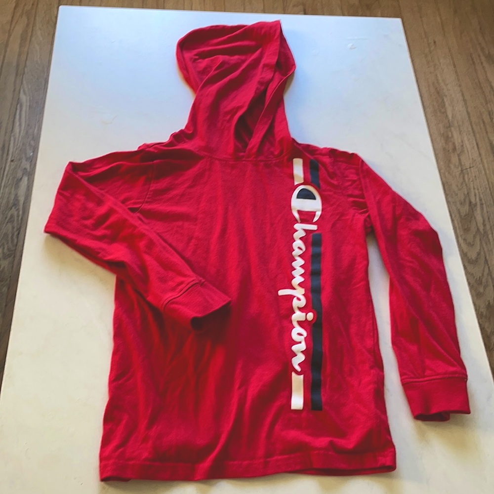 Boys Champion long sleeve hoodie